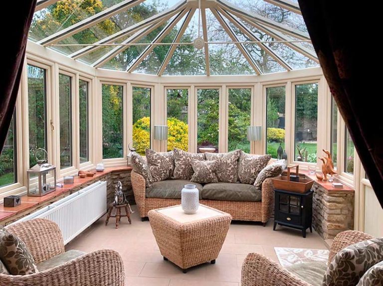 Conservatory inside view