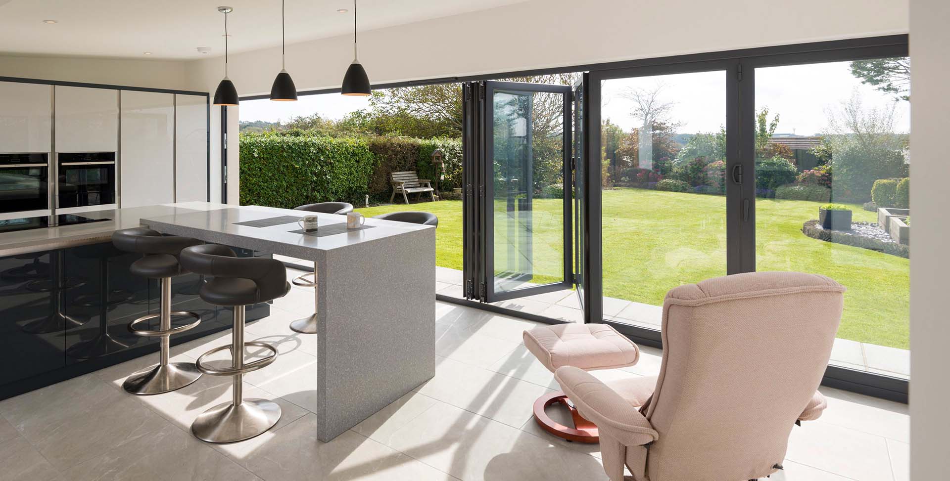 Origin Aluminium Bi-Fold Doors | Burgess Windows & Doors