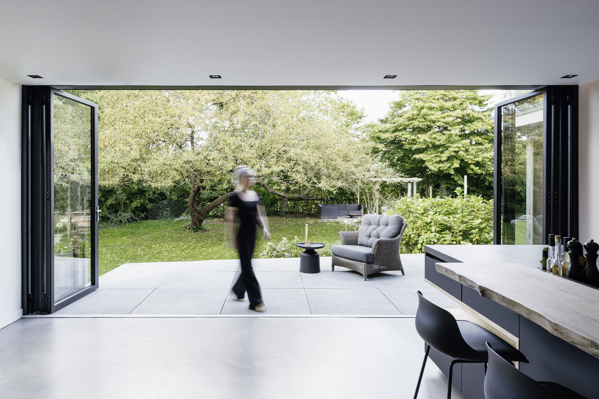 Solarlux Ecoline bifolding doors.