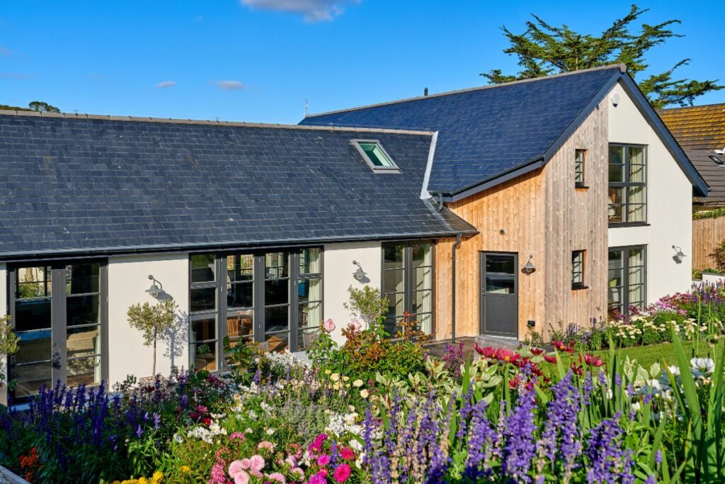 Rationel composite windows on a barn conversion property in Buckinghamshire